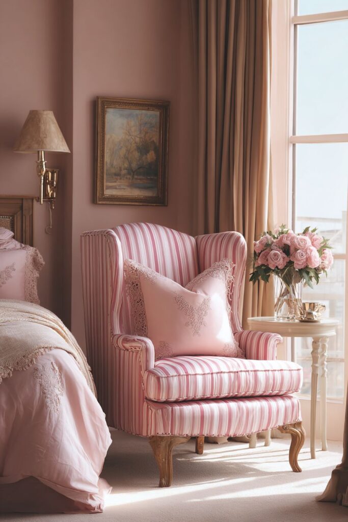 Transitional Blush and White Harmony
