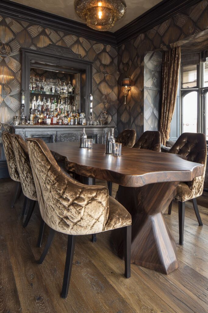 Sculptural Boat-Shaped Elegance with Sophisticated Details