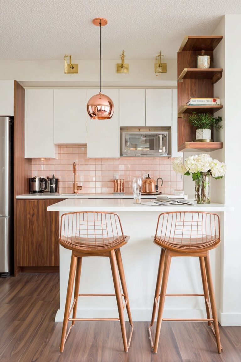 Rose Gold Kitchen Ideas