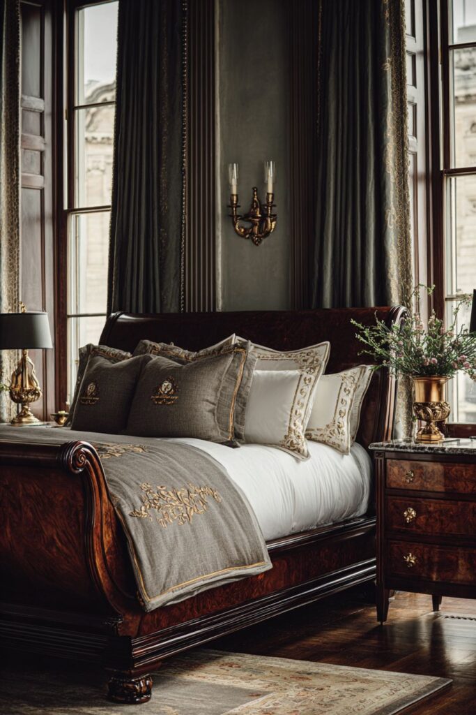 Masculine Walnut Sophistication