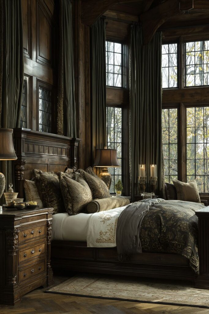 Masculine Walnut Sophistication