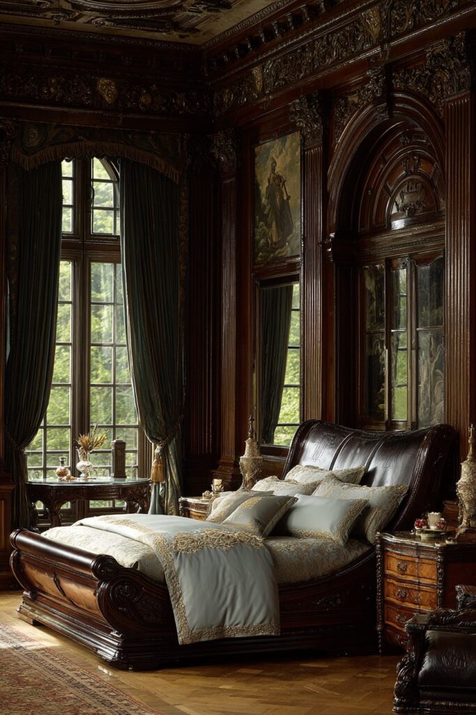 Masculine Walnut Sophistication