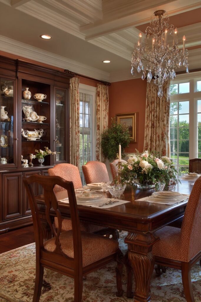 Traditional Formal Dining Grandeur
