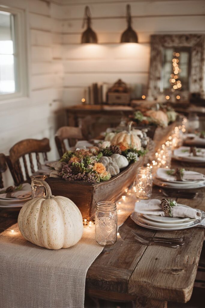 Cottage-Style Fairy Light Romance