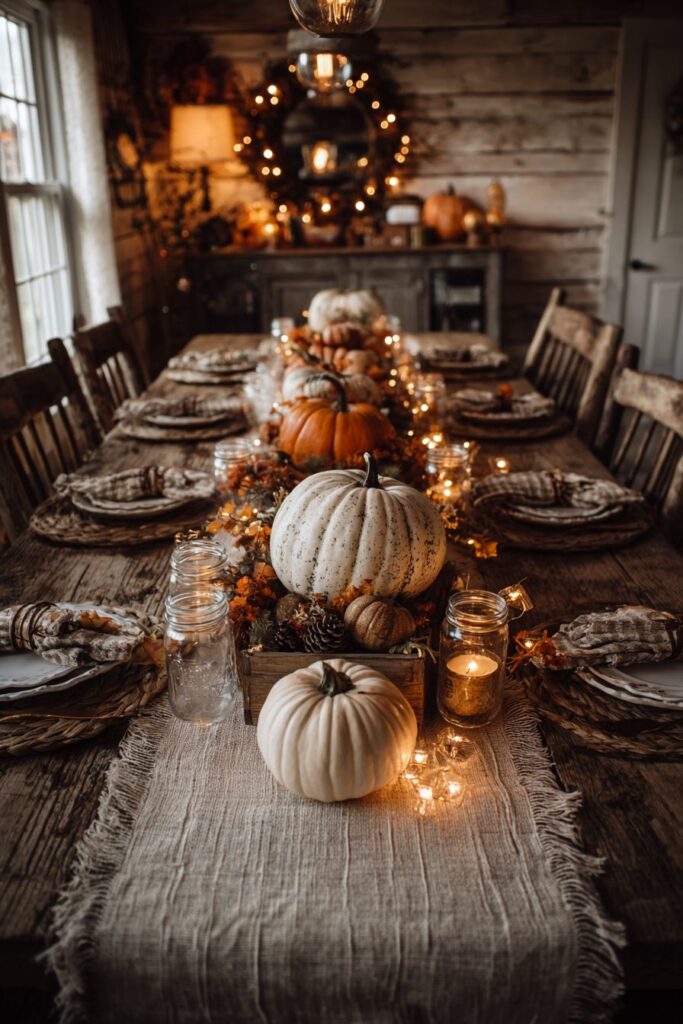 Cottage-Style Fairy Light Romance