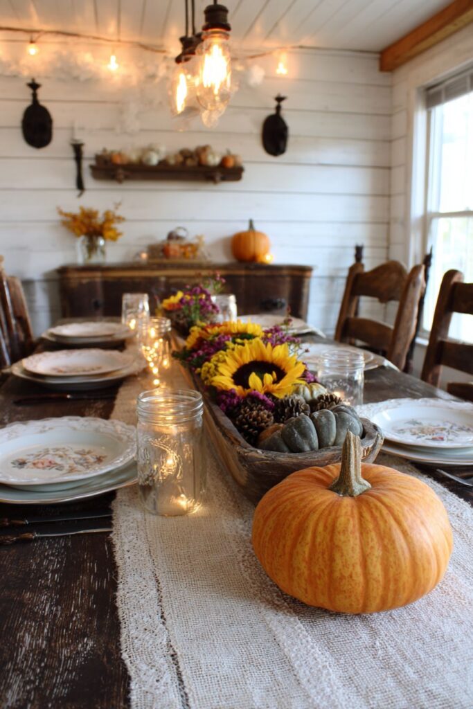 Cottage-Style Fairy Light Romance