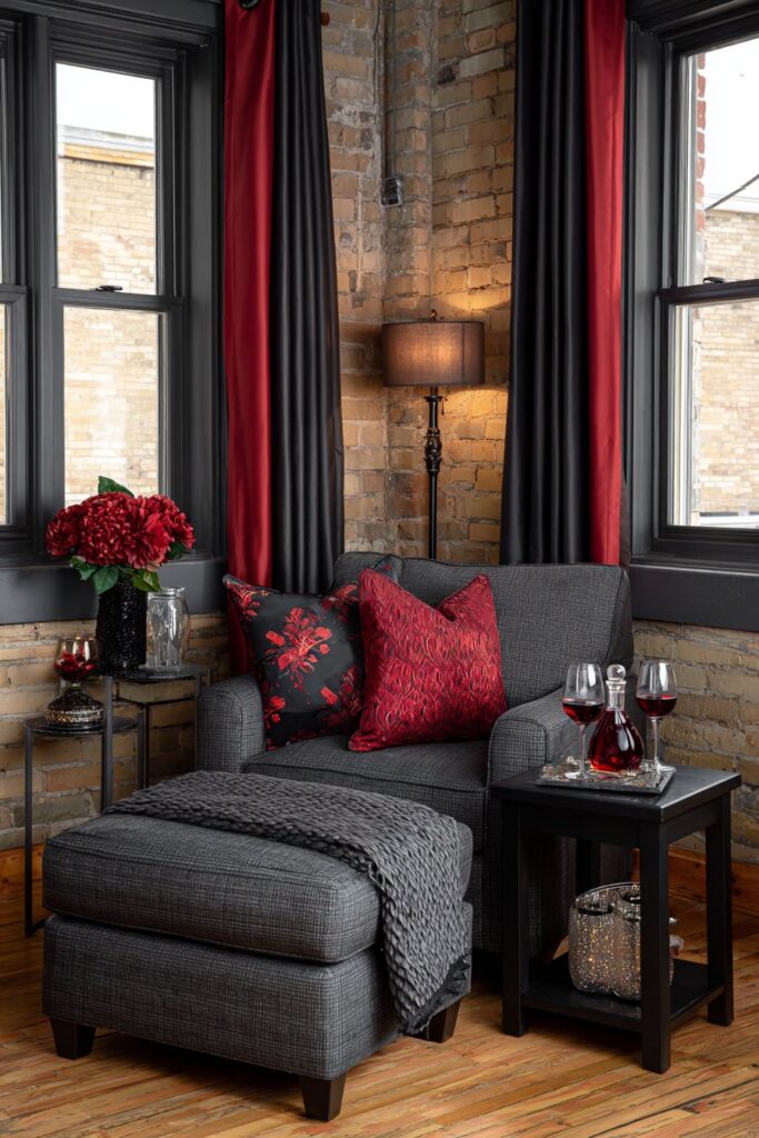 Contemporary Bedroom Lounge with Intimate Appeal