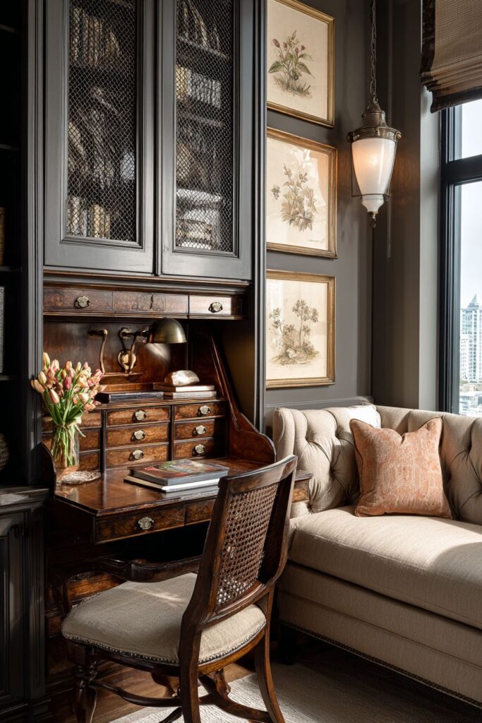 Secretary Desk Workspace Charm