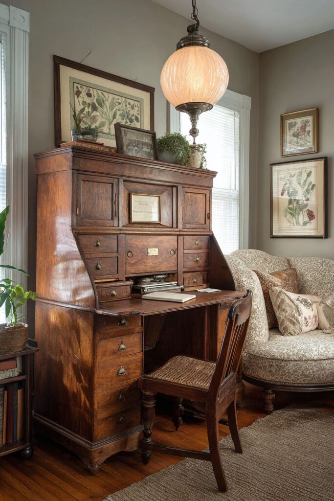 Secretary Desk Workspace Charm