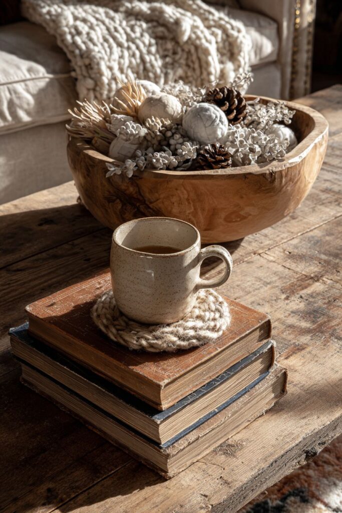 Coffee Table Vignette Artistry