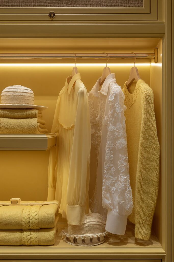 Custom Yellow Storage Solutions