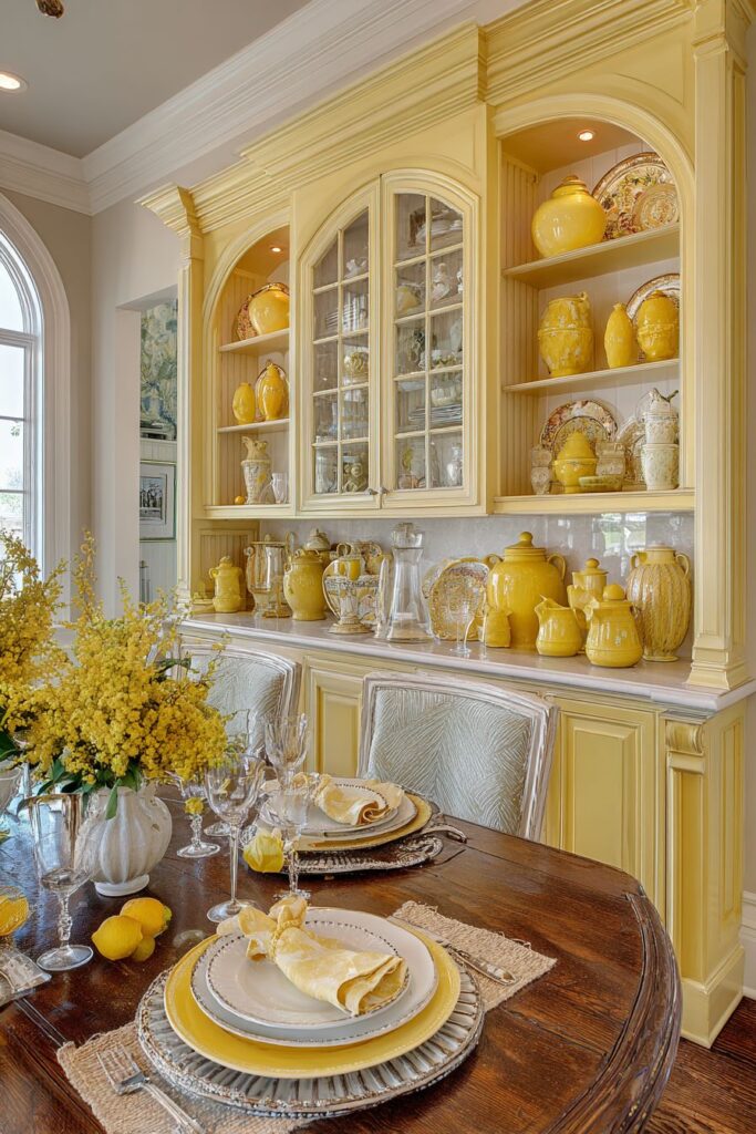 Yellow Storage and Display Solutions