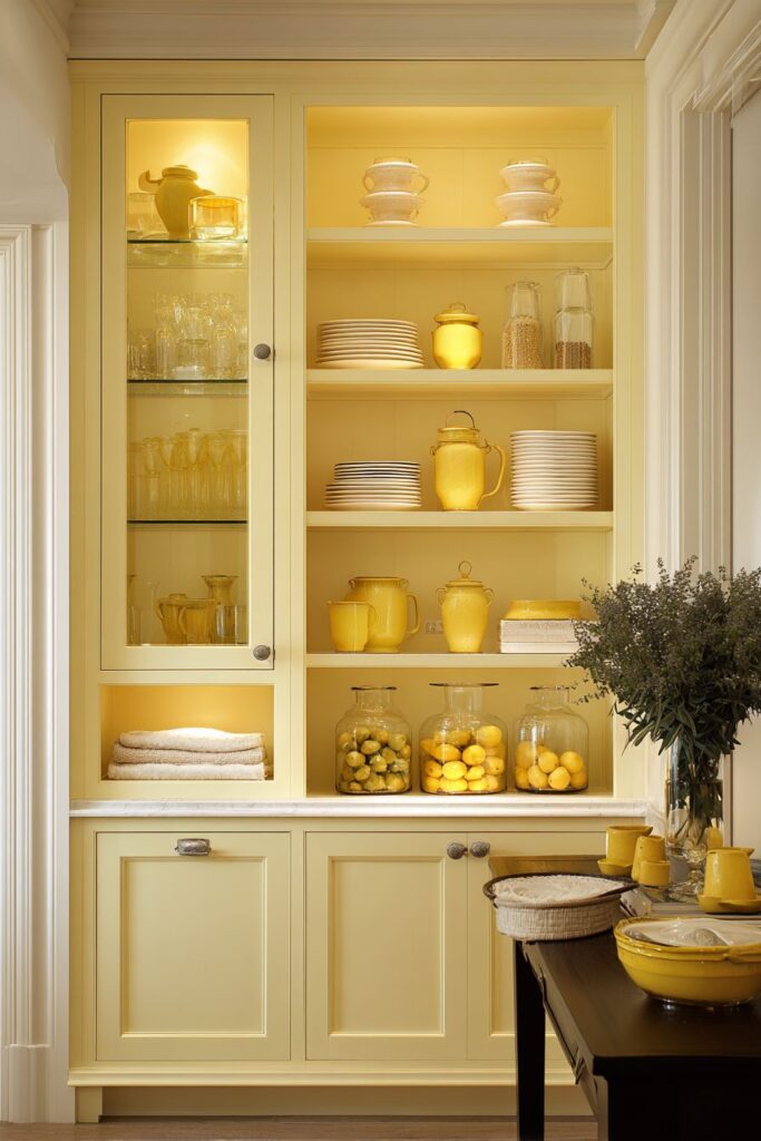 Yellow Storage and Display Solutions
