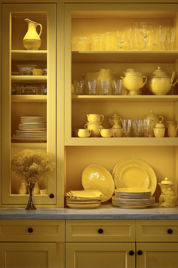 Yellow Storage and Display Solutions