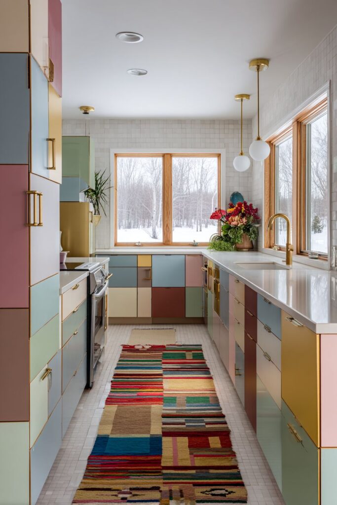 Artistic Cabinet Expression