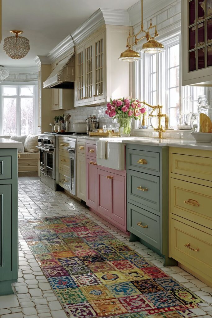 Artistic Cabinet Expression