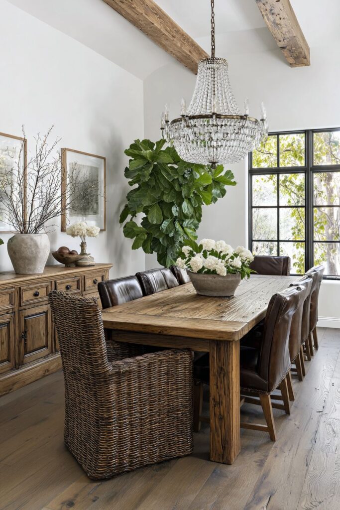 Add Fresh Flowers and Natural Elements