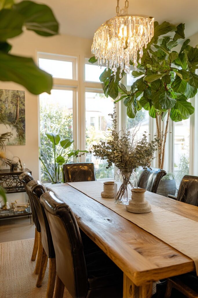 Add Fresh Flowers and Natural Elements