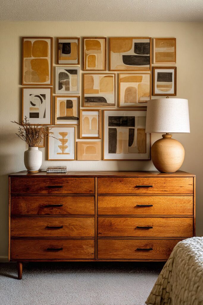 Curated Gallery Wall Display