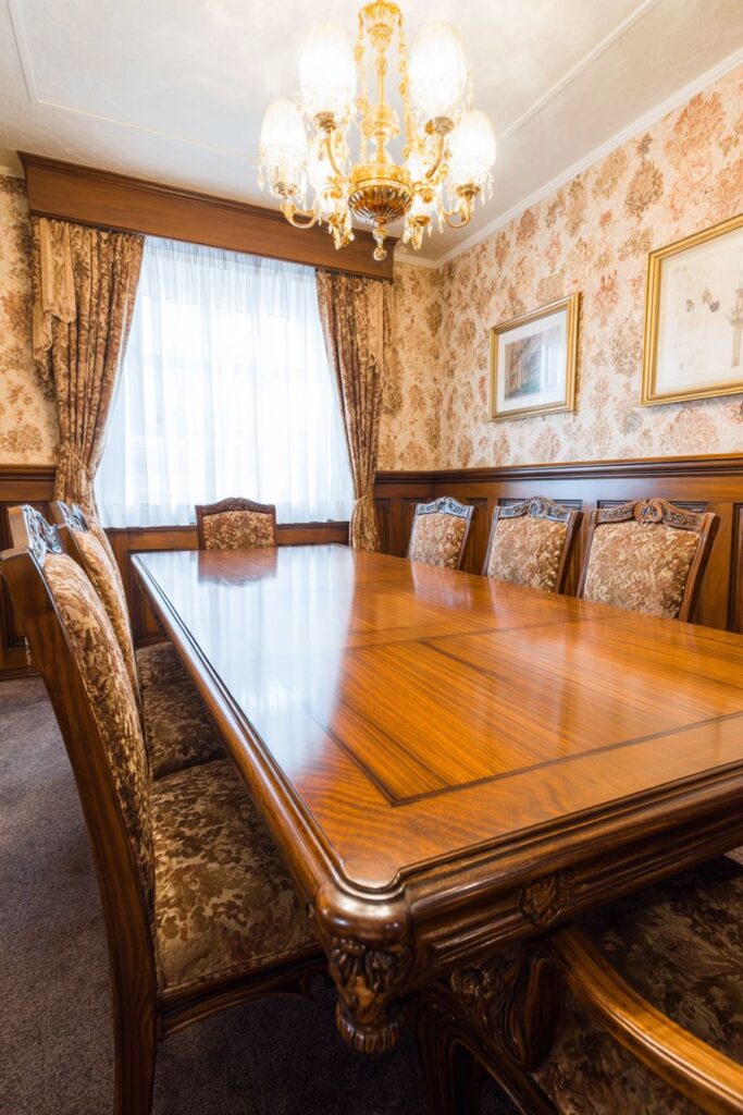 Traditional English Cherry Wood Classical Refinement