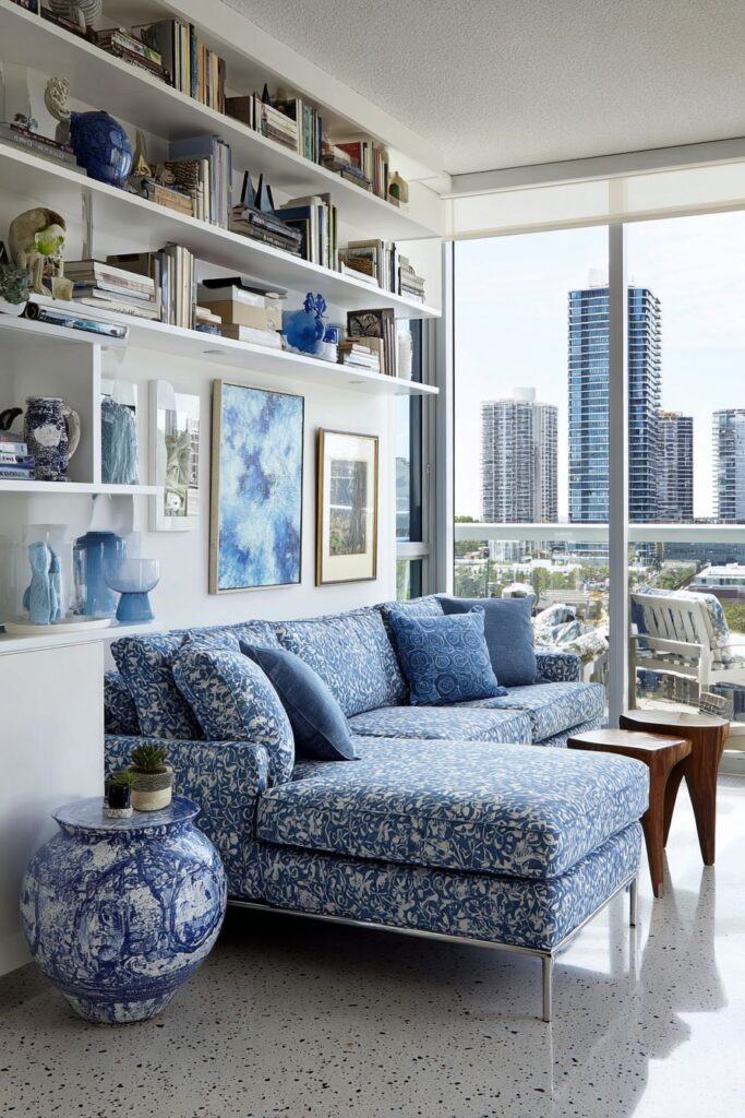 Contemporary Low-Profile Chrome Accents