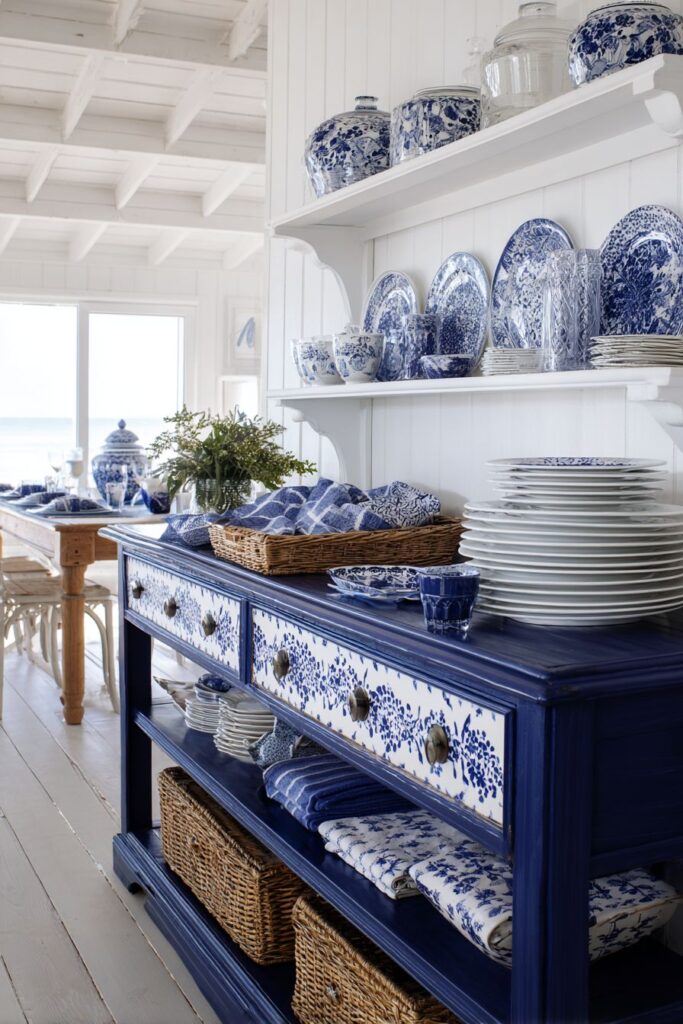 Practical Blue Organization and Storage Solutions