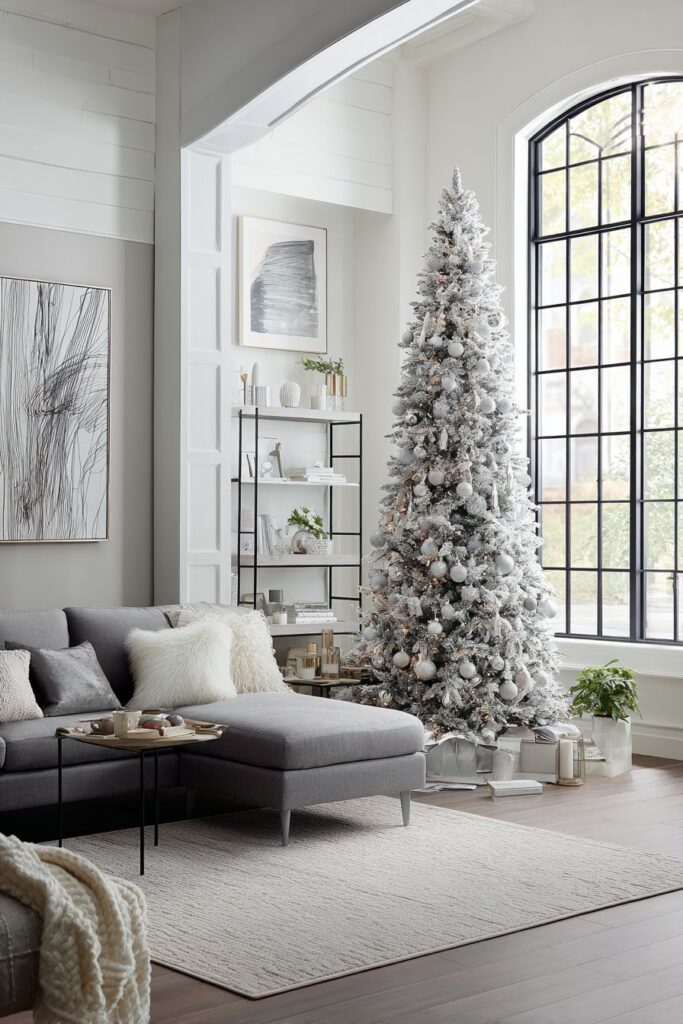 Contemporary Winter White Christmas