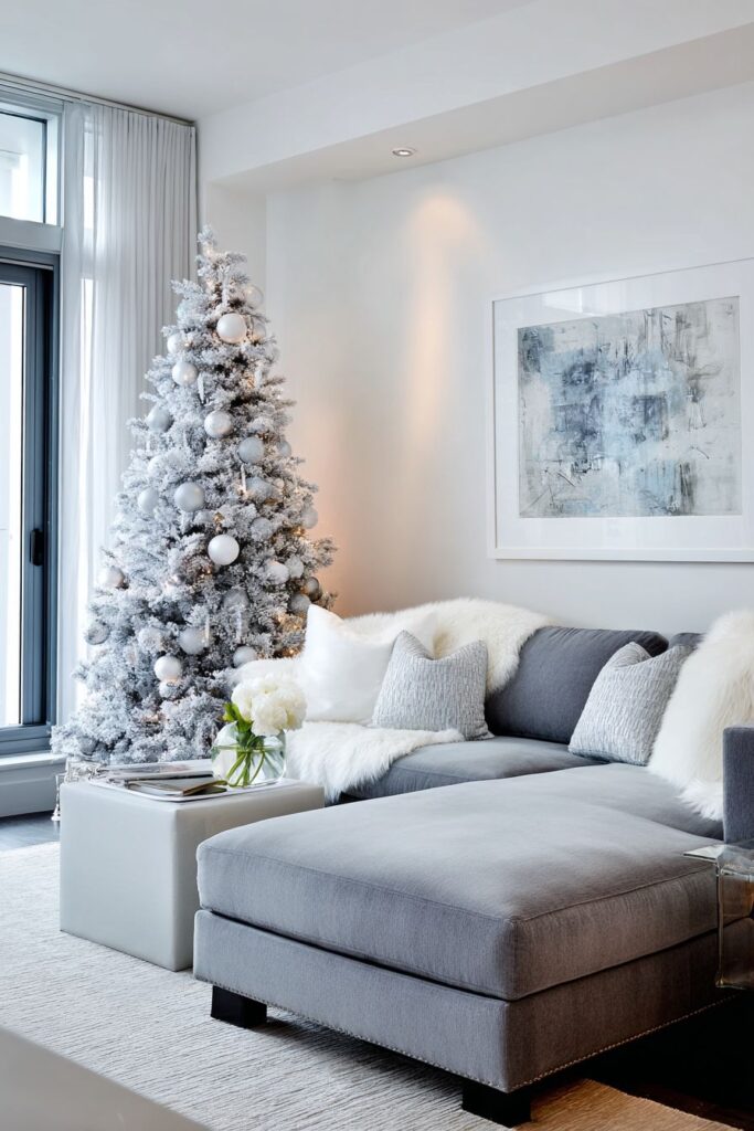 Contemporary Winter White Christmas