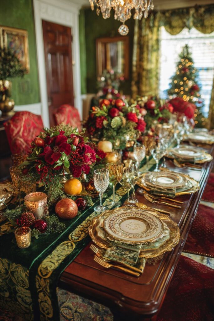 Maximalist Christmas Opulence