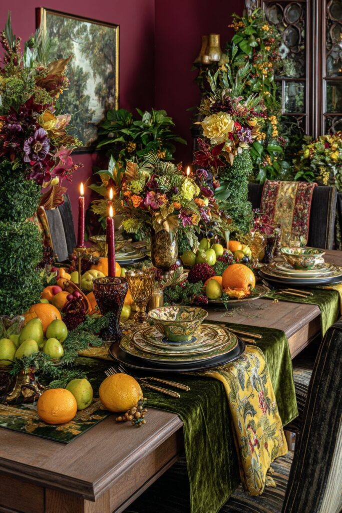 Maximalist Christmas Opulence