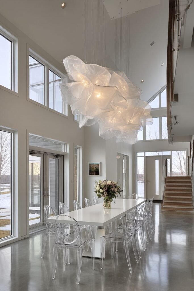 Glossy White Minimalism