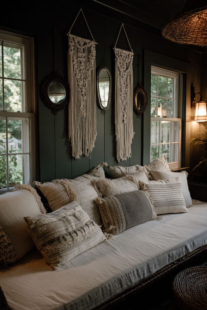 Bohemian Green Textile Paradise