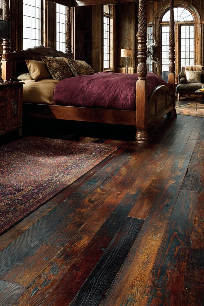 Hand-Scraped Hardwood Foundation