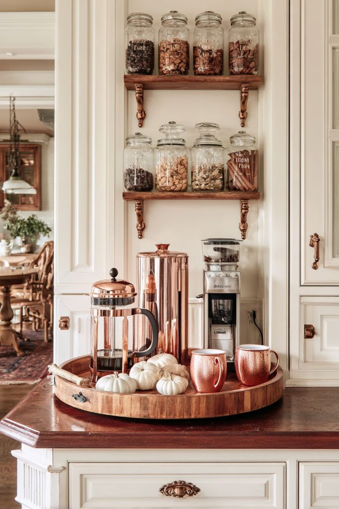 Dedicated Coffee Station Autumn Retreat