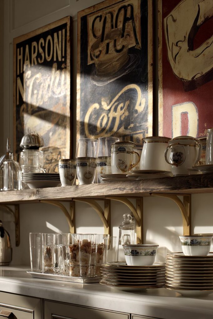 French Typography Display