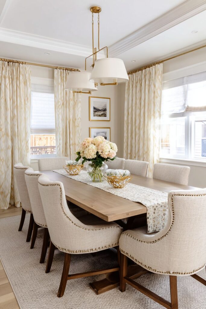 Understated Gold Integration for Timeless Appeal