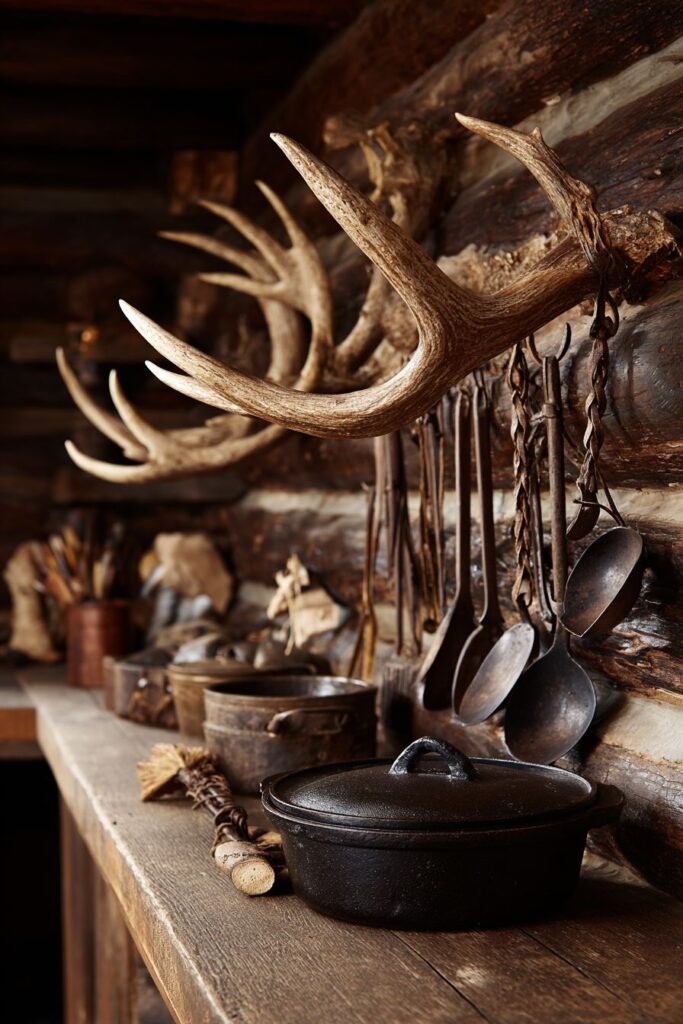 Rustic Cabin Log Holders