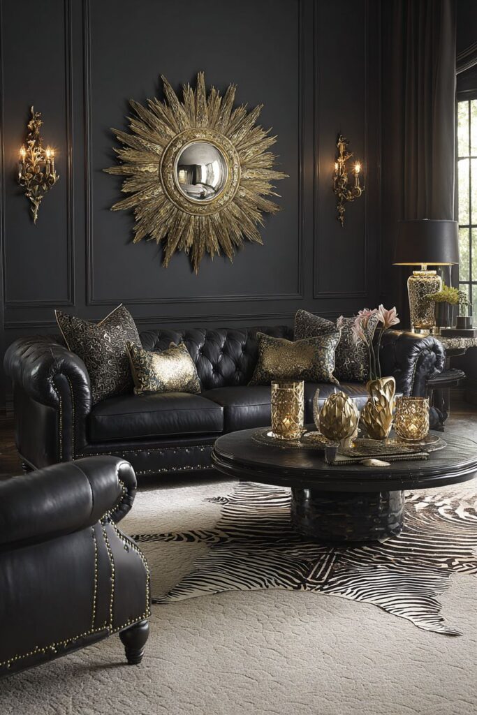 Black and Gold Glamourv