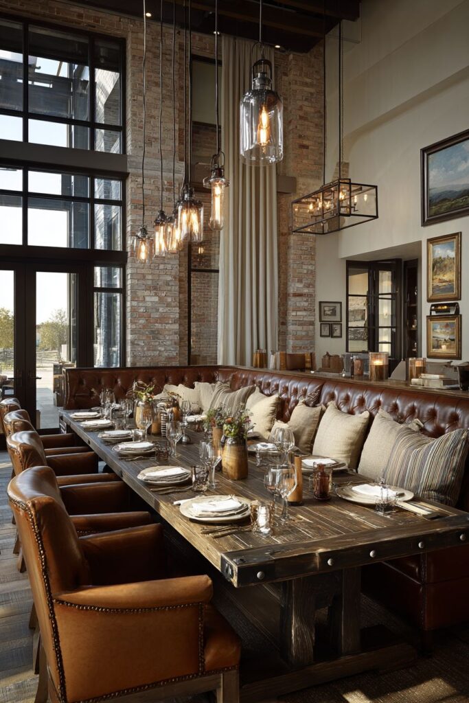 Industrial Luxury Fusion with Mixed Materials