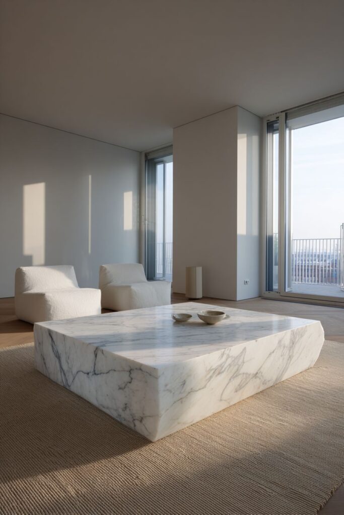 Marble Statement Centerpiece