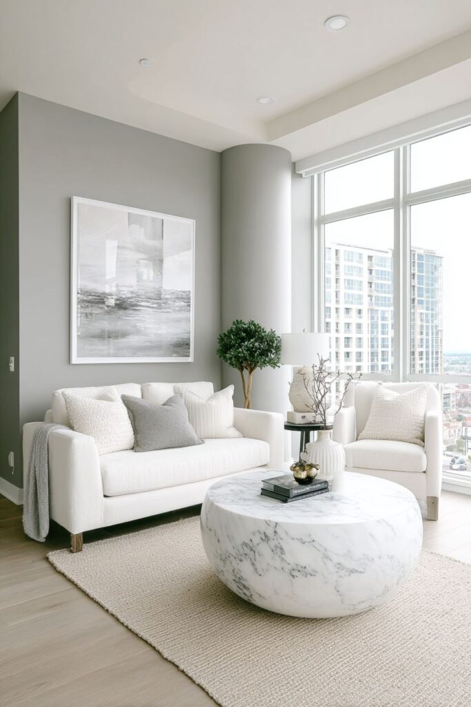 Marble Statement Centerpiece