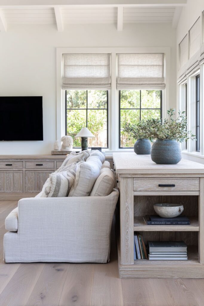 Entertainment Center Integration with Cord Management Solutions