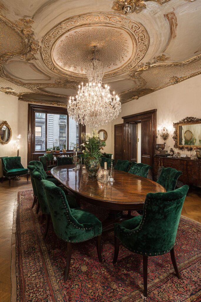 Architectural Ceiling Details and Grand Scale