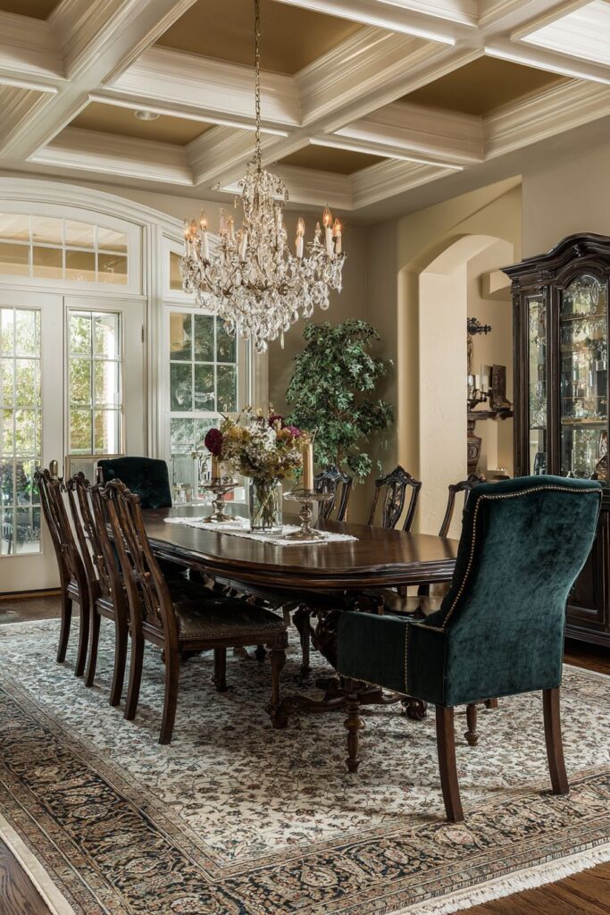 Architectural Ceiling Details and Grand Scale