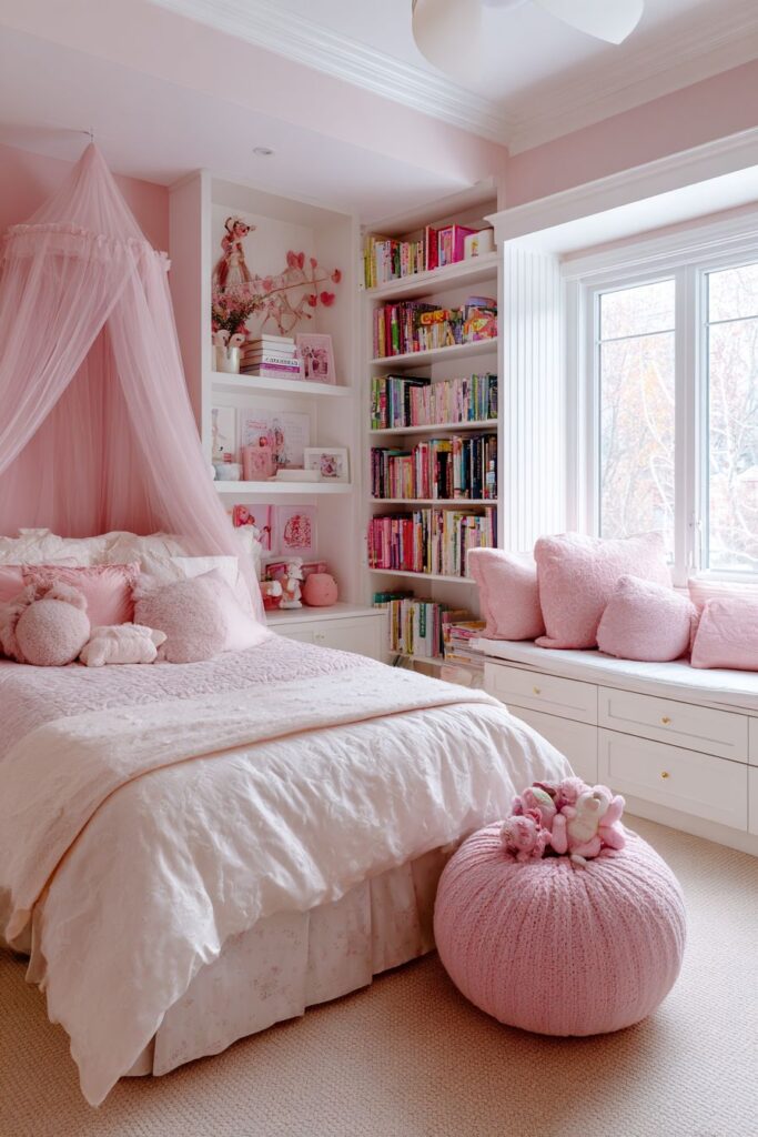 Dreamy Girl's Bedroom Sanctuary