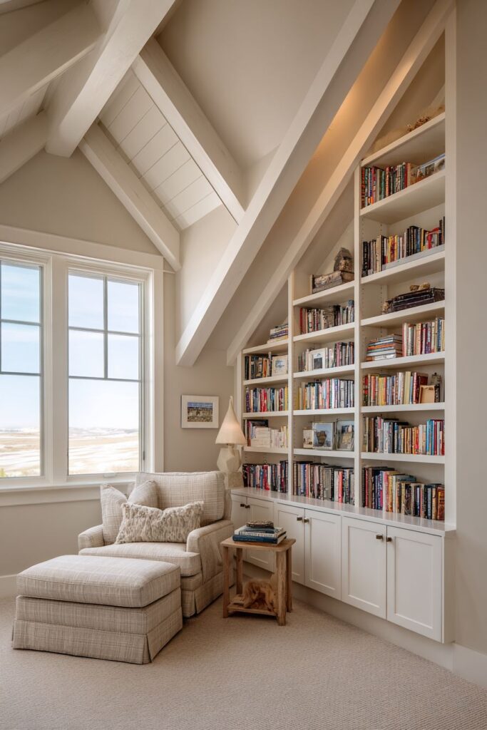 Library-Inspired Book Lover's Haven