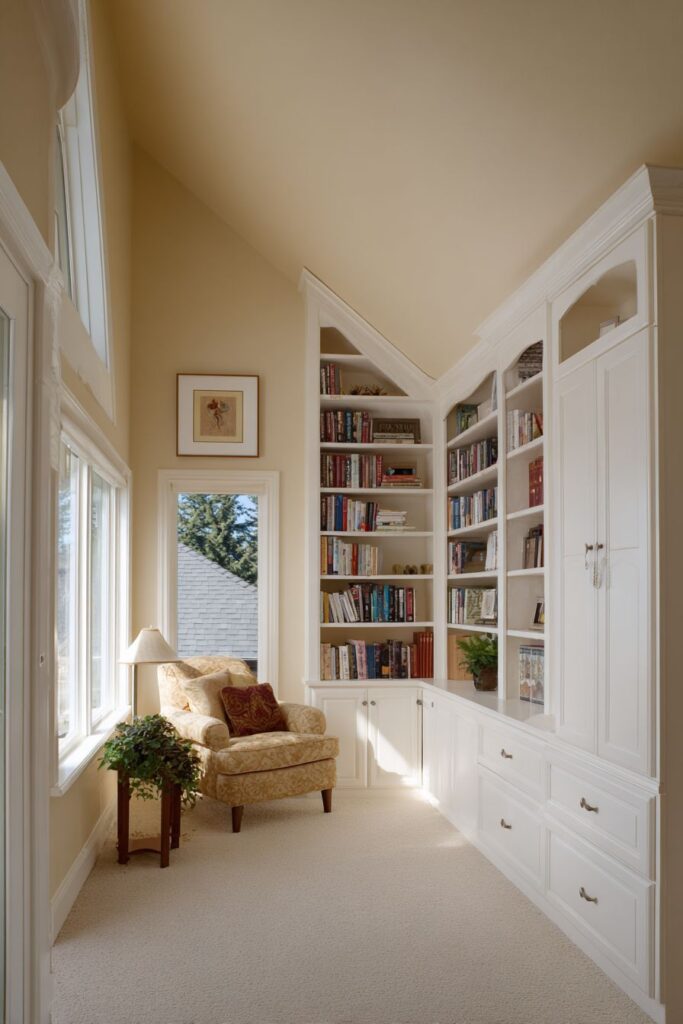 Library-Inspired Book Lover's Haven