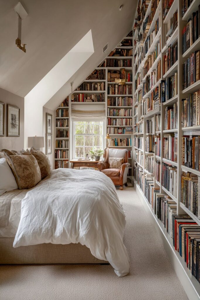 Library-Inspired Book Lover's Haven