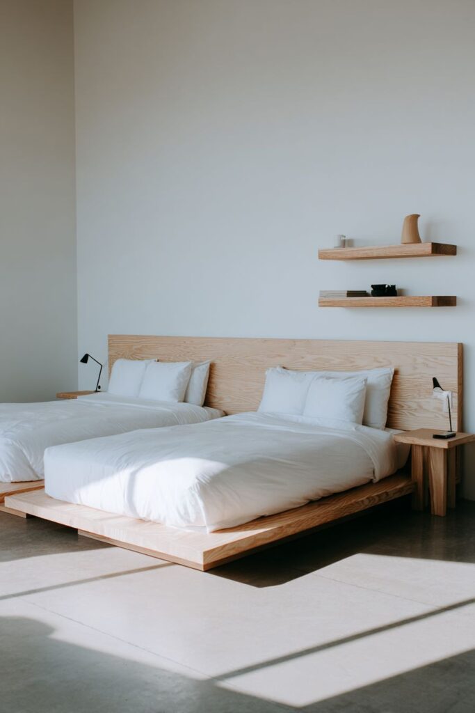Low-Profile Platform Beds for Minimalist Appeal