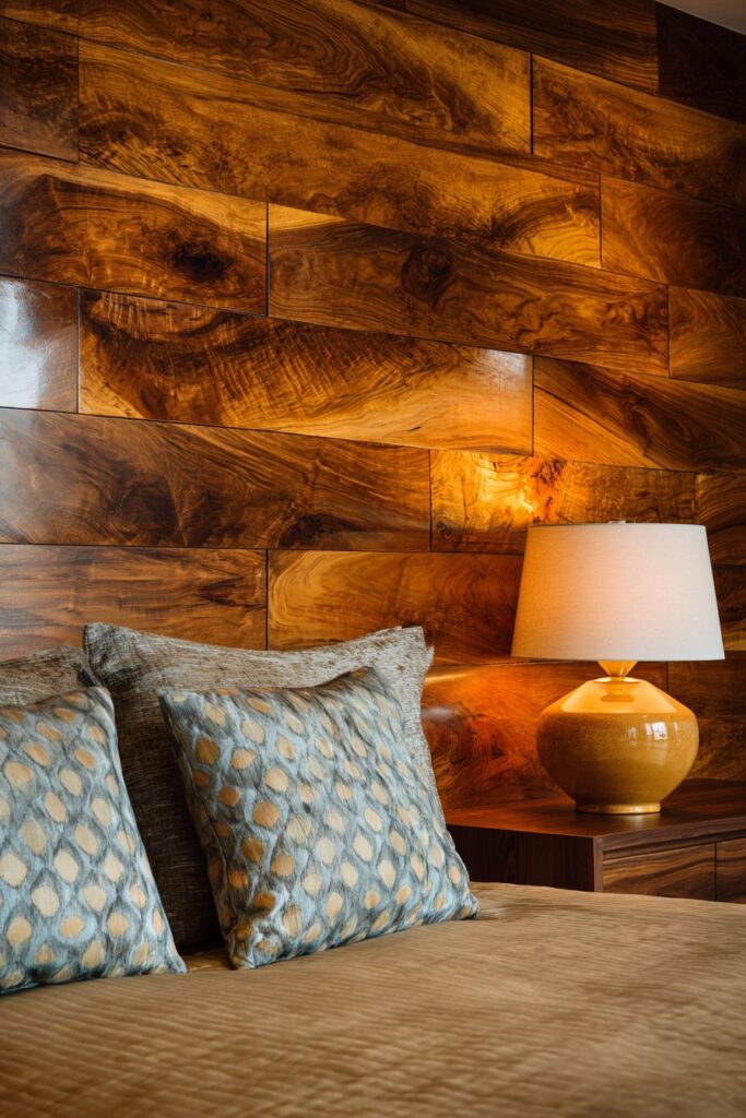 Modern Wood Panel Drama